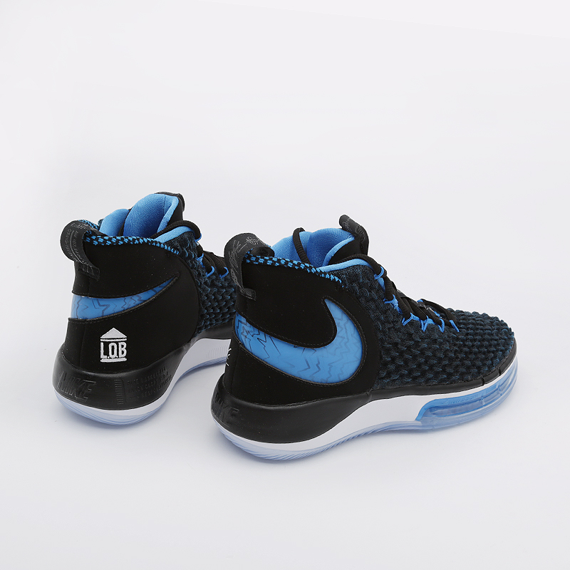 мужские черные баскетбольные кроссовки Nike Alphadunk BQ5401-002 - цена, описание, фото 4